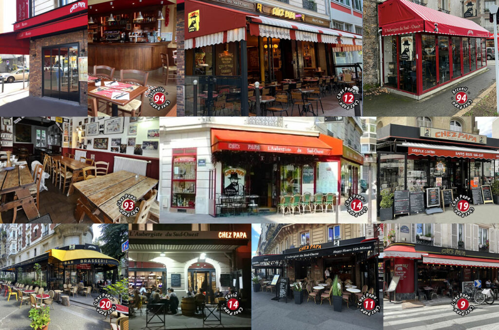 restaurants chez papa